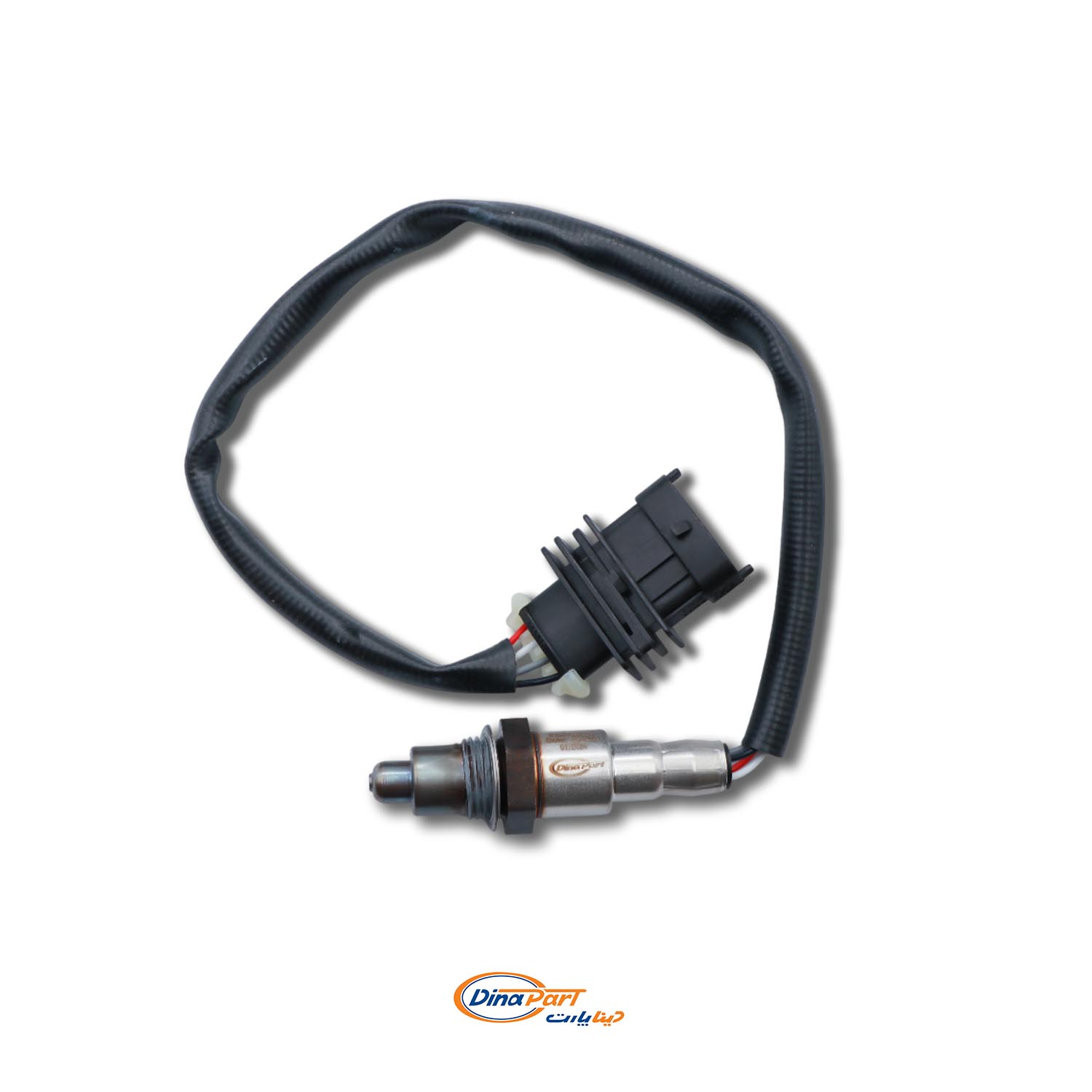 سنسور اکسیژن سوکت مشکی ME17 تیپ 5 پژو 206 و سمند EF7 - دینا پارت